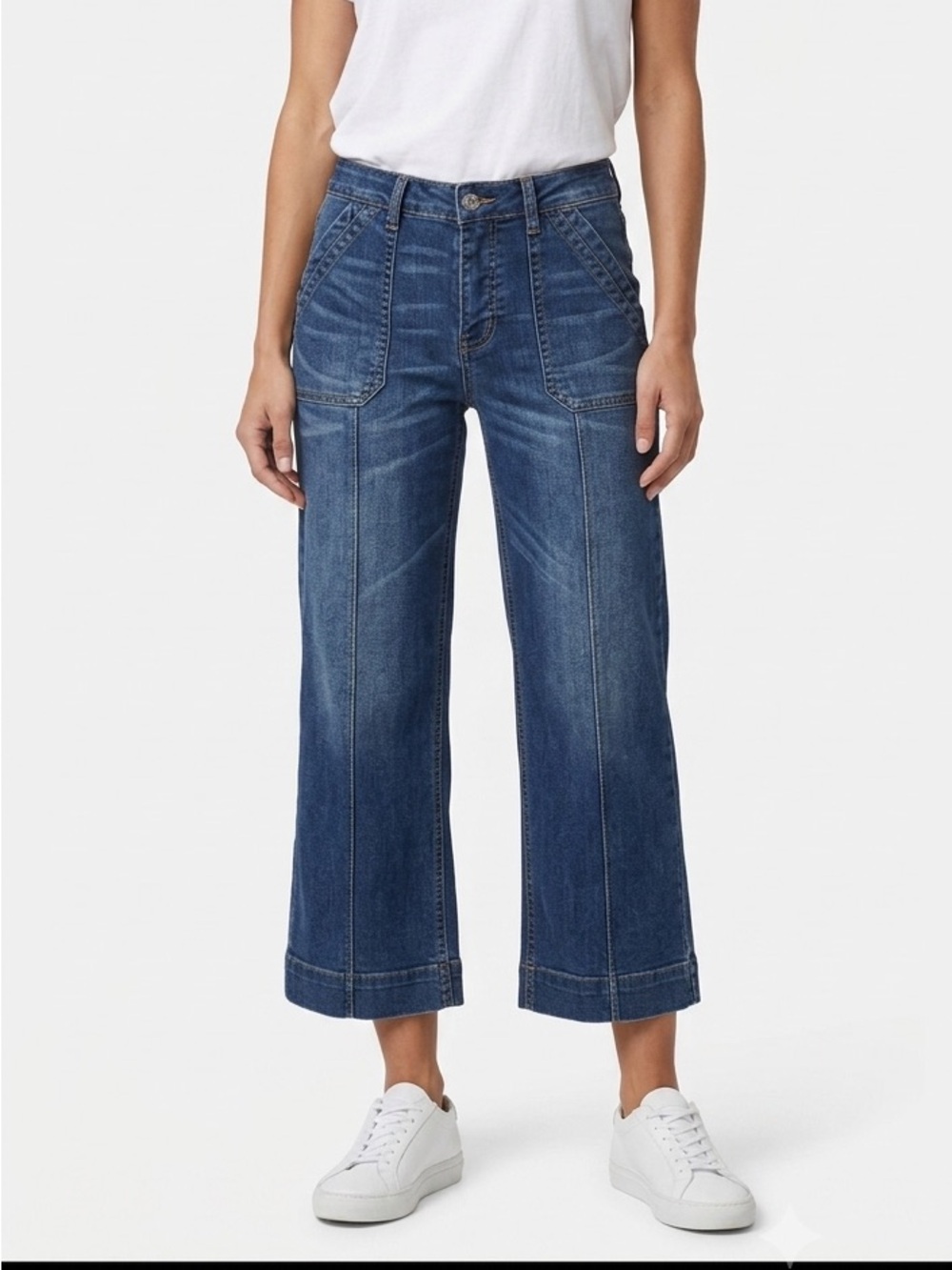 Hydraulic Murray Wide Leg Crop Jeans